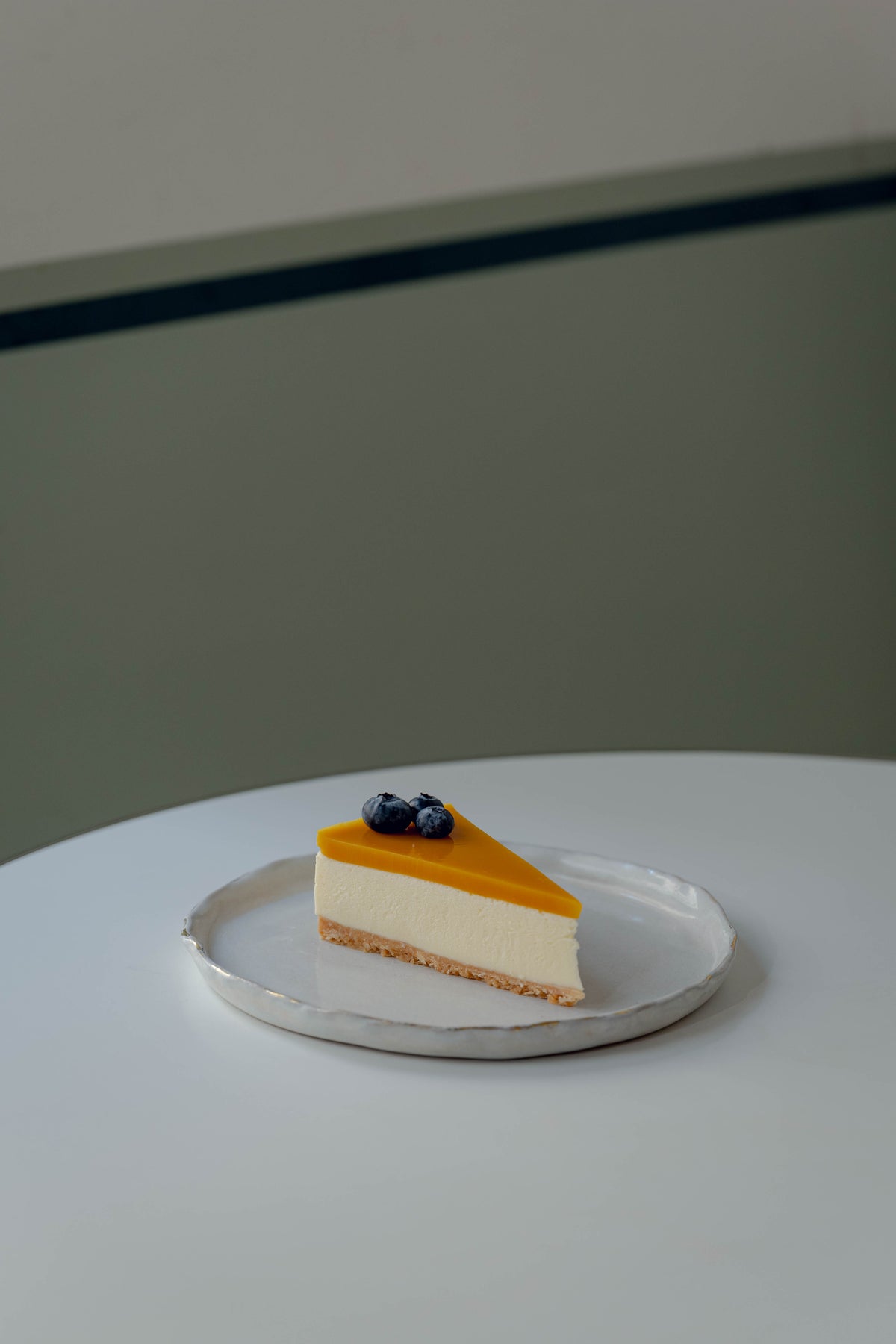 Kuchenstück Cheesecake