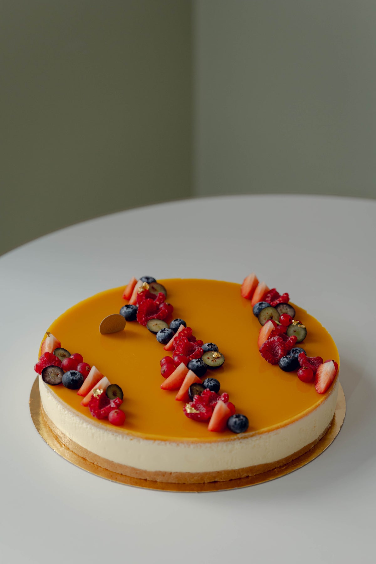 Ganzer Kuchen Cheesecake