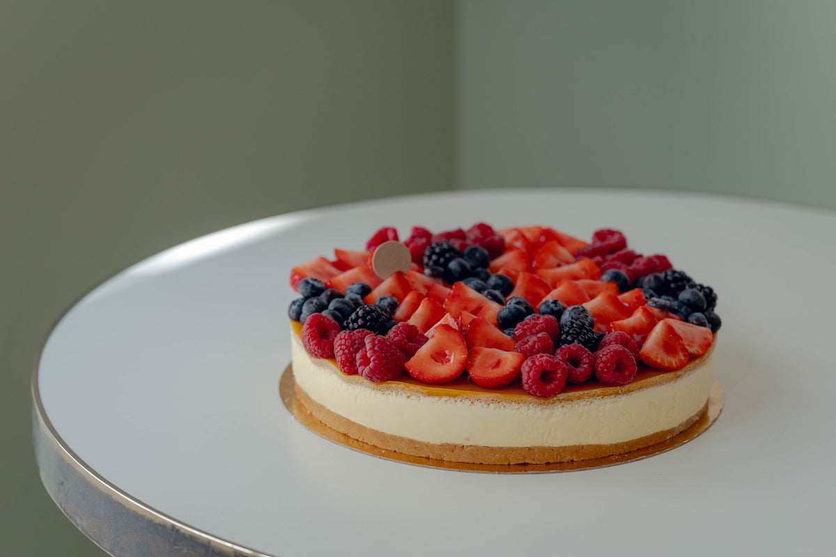 Ganzer Kuchen Cheesecake