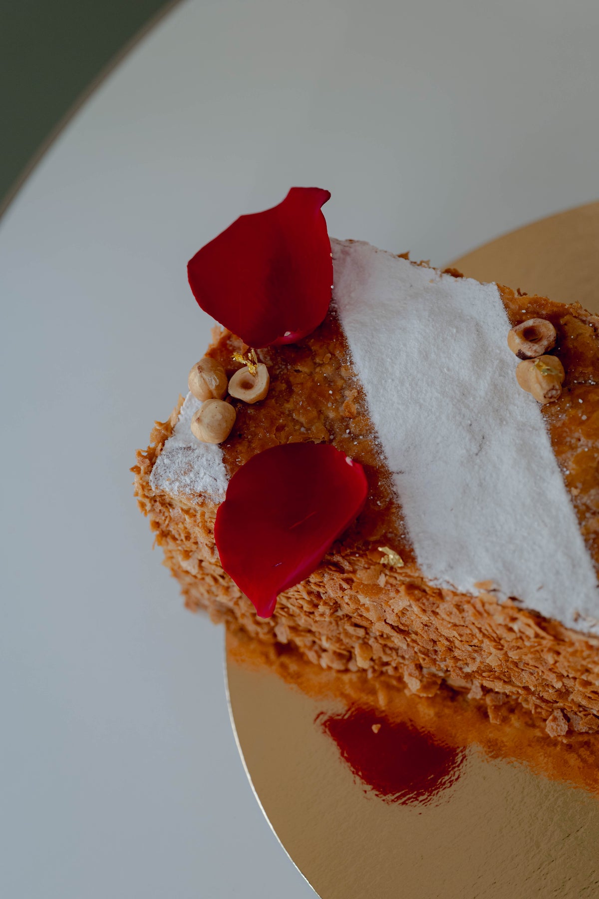 Ganze Torte Millefeuille Winterversion