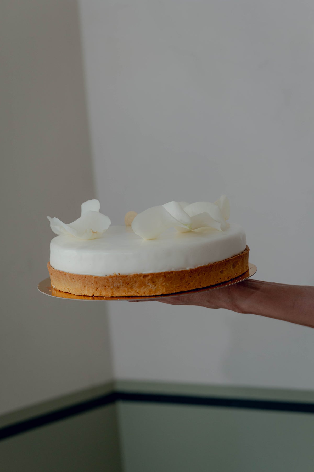 Ganze Torte Tarte á la Vanille