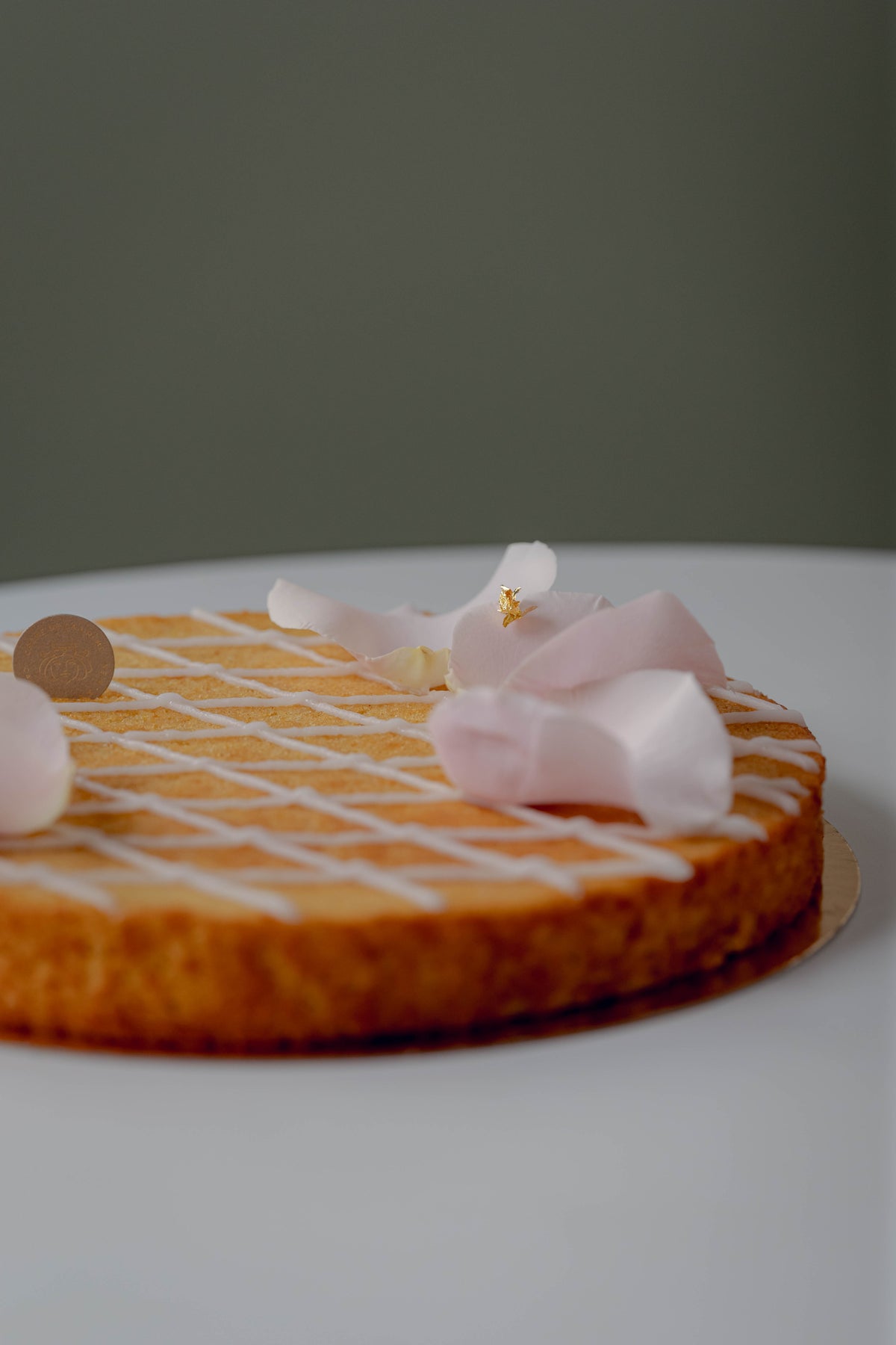 Ganzer Kuchen Orangen-Mandeltorte