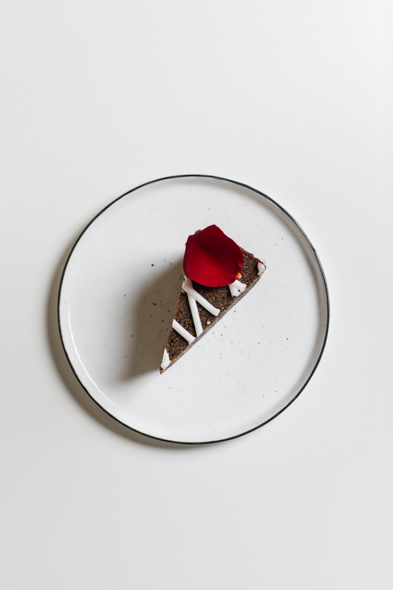 Kuchenstück "Mohntorte"