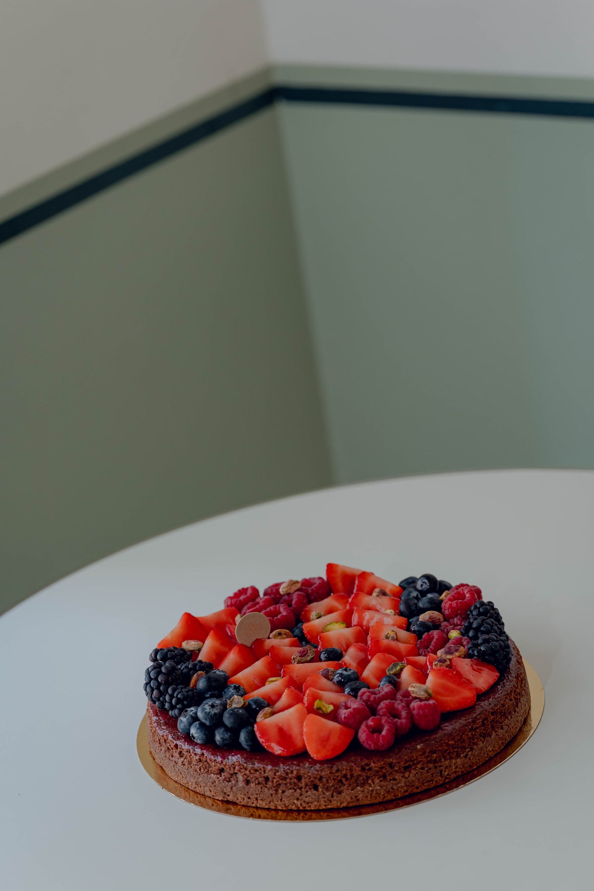 Ganzer Kuchen Torta Caprese