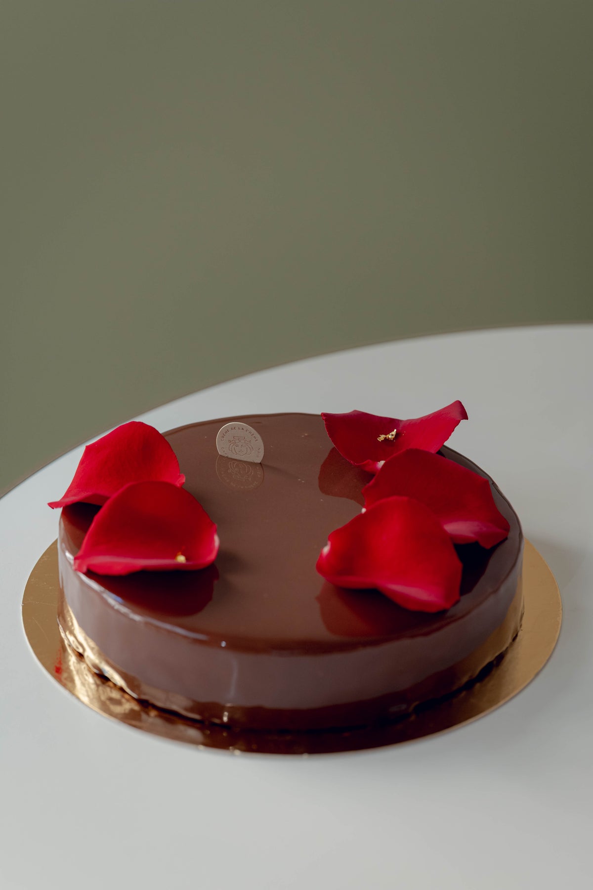 Ganze Torte Mousse au Chocolat