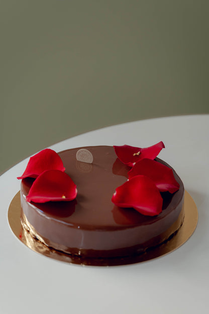 Ganze Torte Mousse au Chocolat