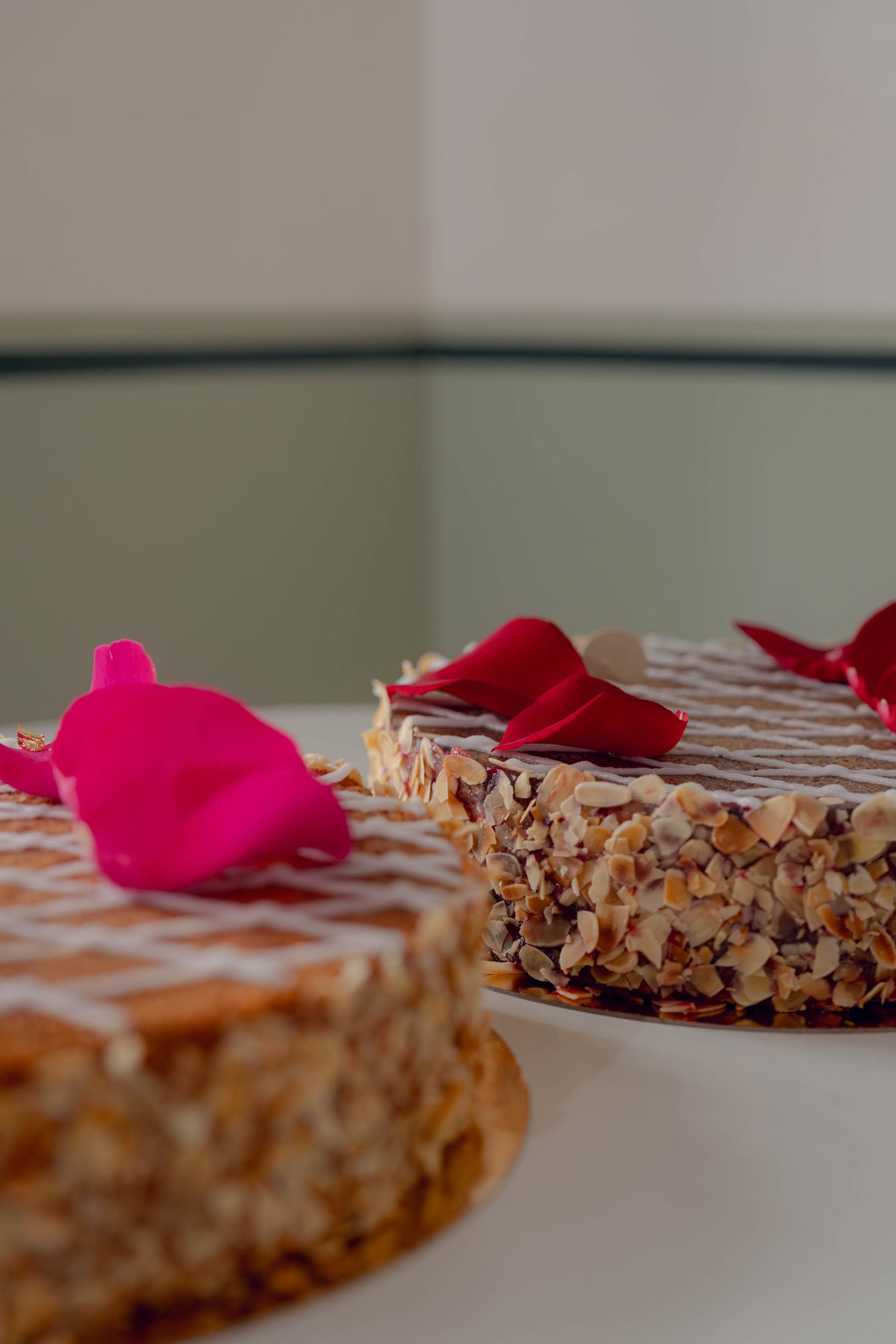 Ganzer Kuchen Karottentorte