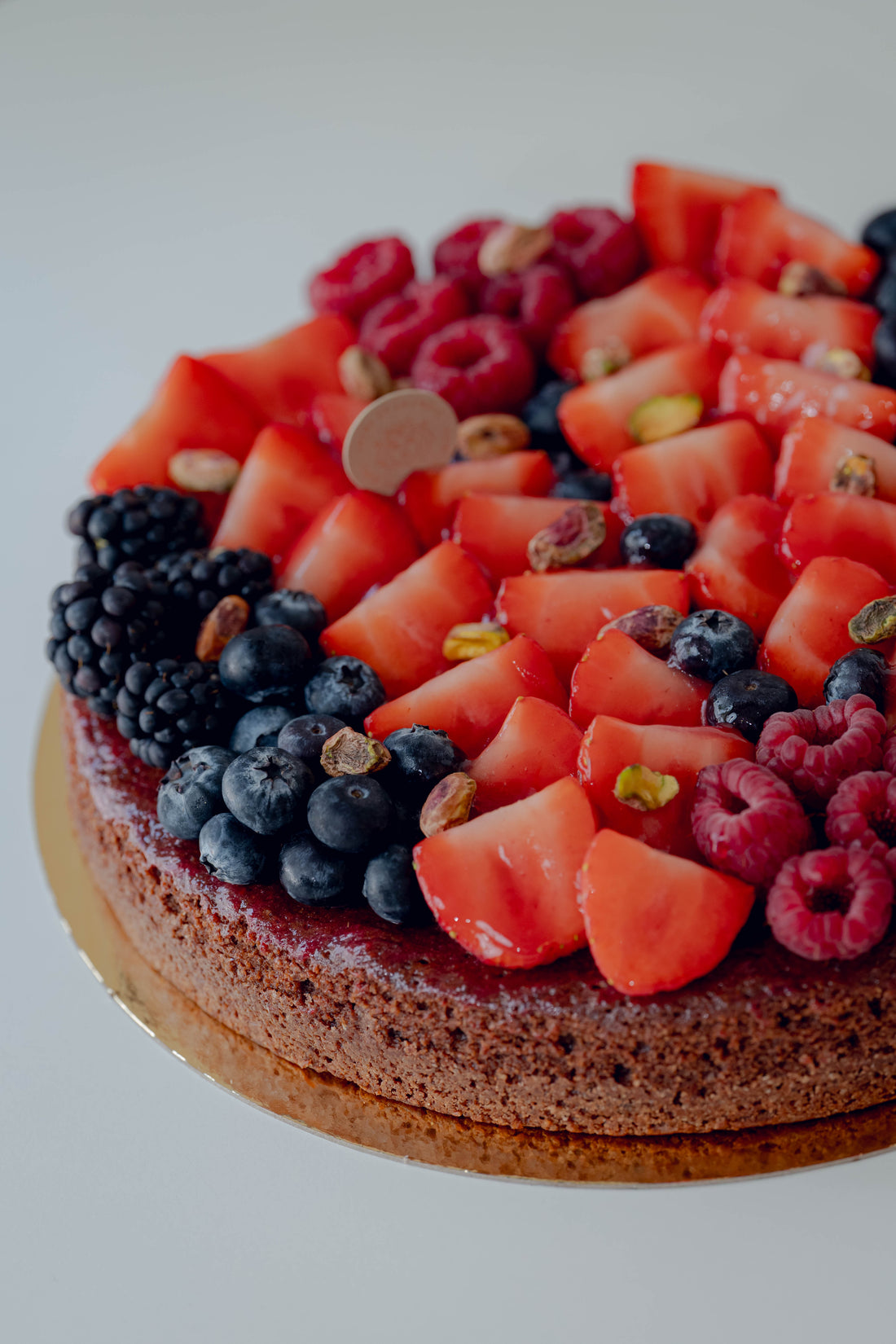 Ganzer Kuchen Torta Caprese