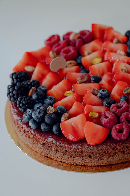Ganzer Kuchen Torta Caprese