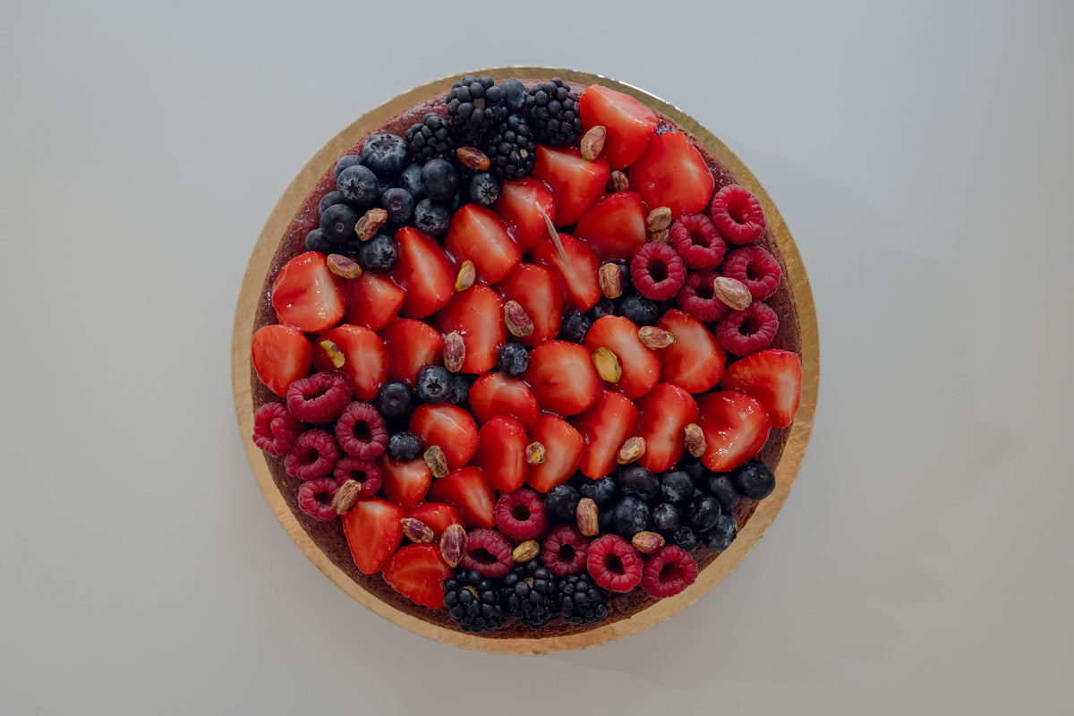 Ganzer Kuchen Torta Caprese