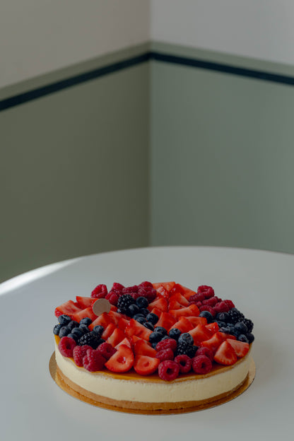 Ganzer Kuchen Cheesecake