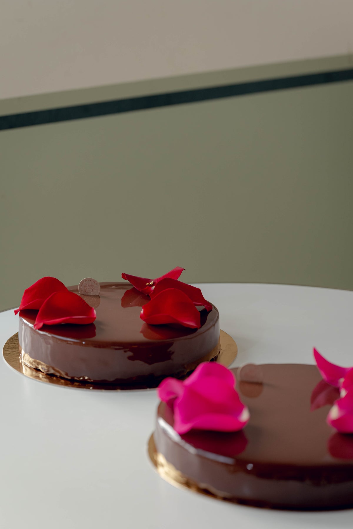 Ganze Torte Mousse au Chocolat