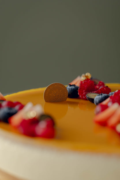 Ganzer Kuchen Cheesecake