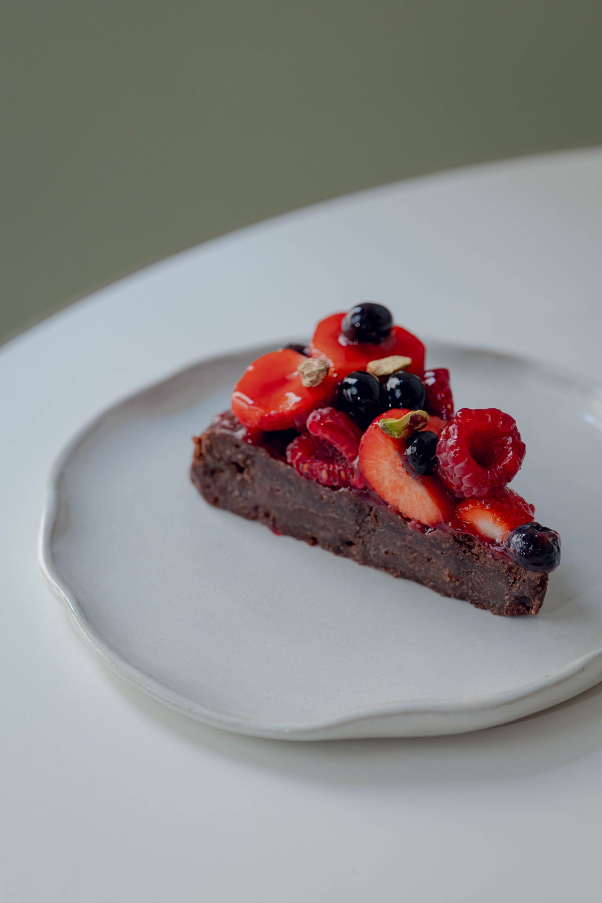 Kuchenstück Torta Caprese