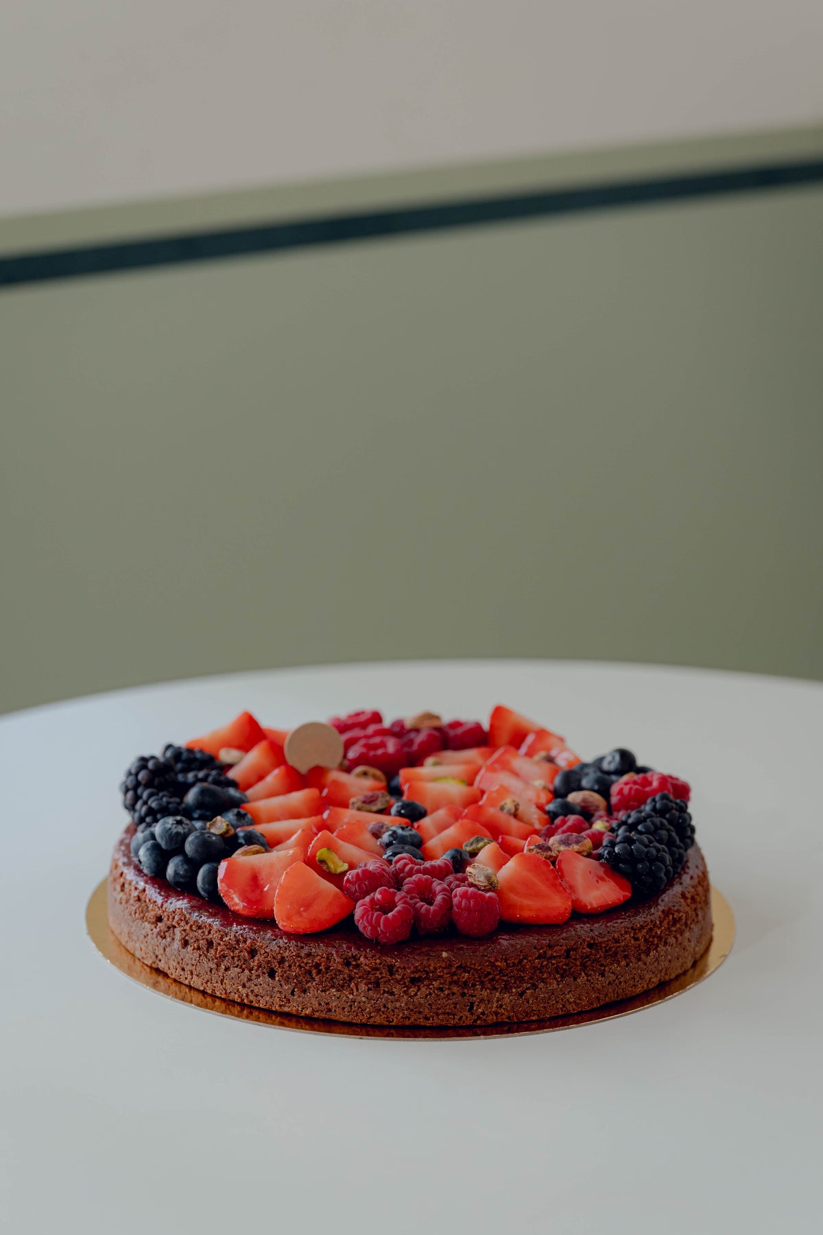 Ganzer Kuchen Torta Caprese