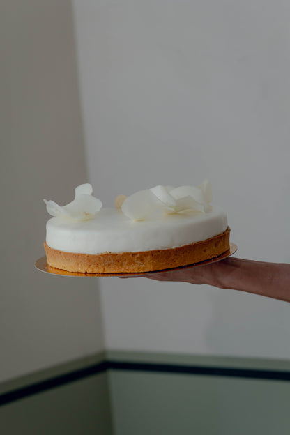 Ganze Torte Tarte á la Vanille