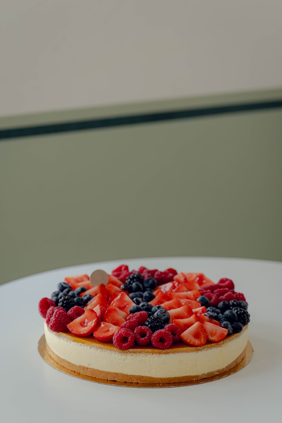 Ganzer Kuchen Cheesecake