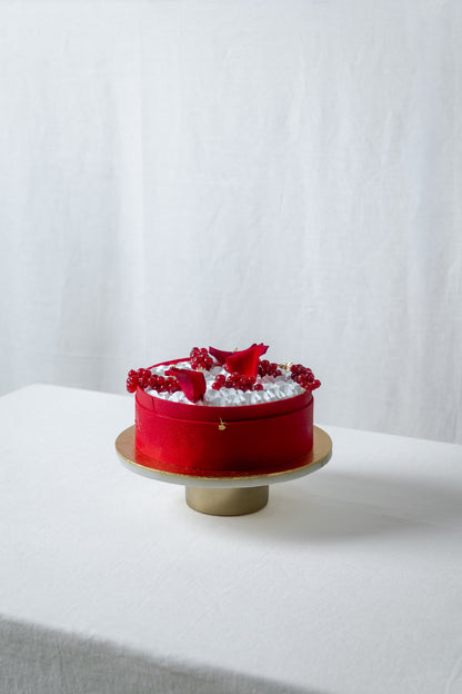 Hochzeitstorte "Ribisel-Himbeer-Schaumtorte"