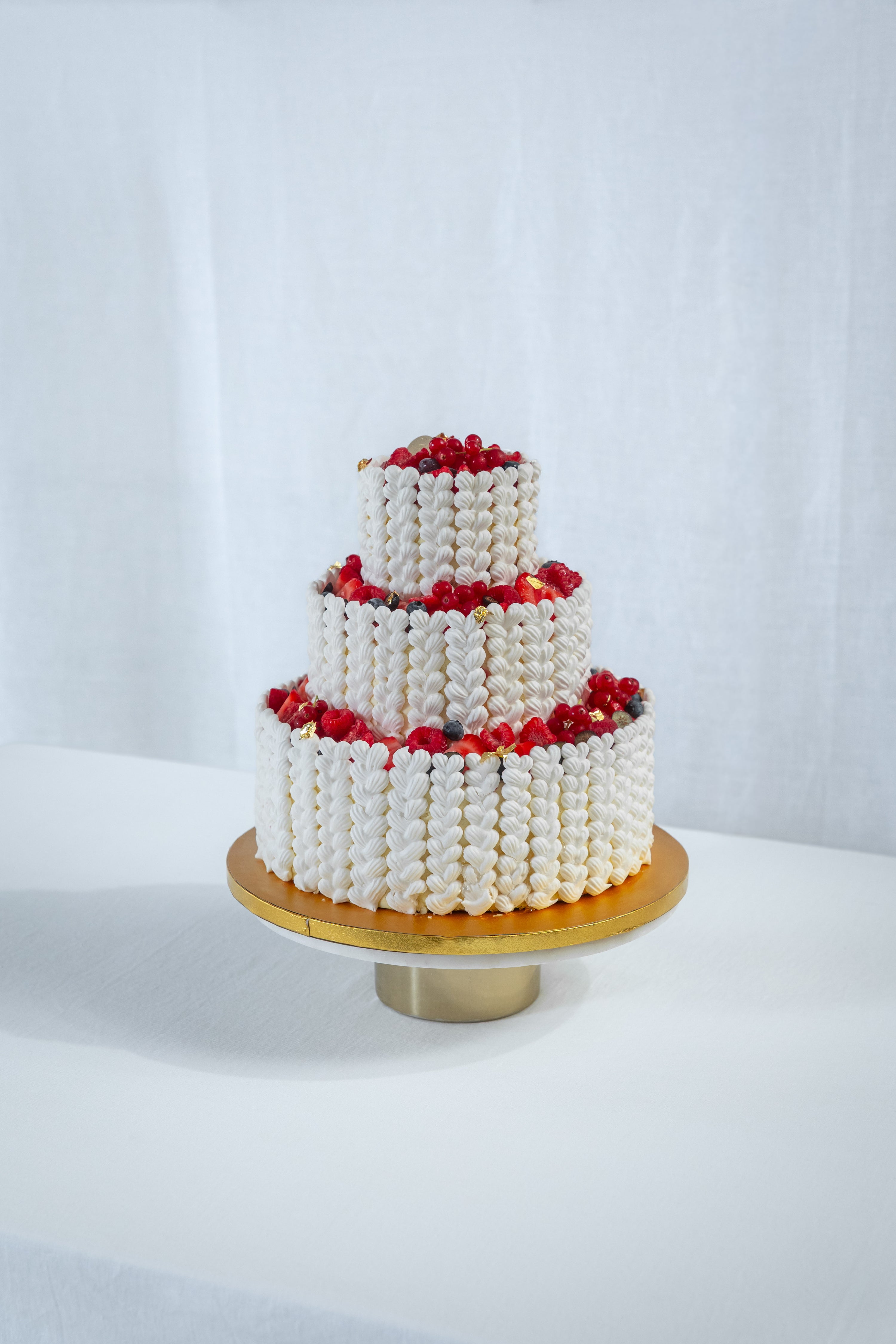 Hochzeitstorte "Zitronenbaiser"