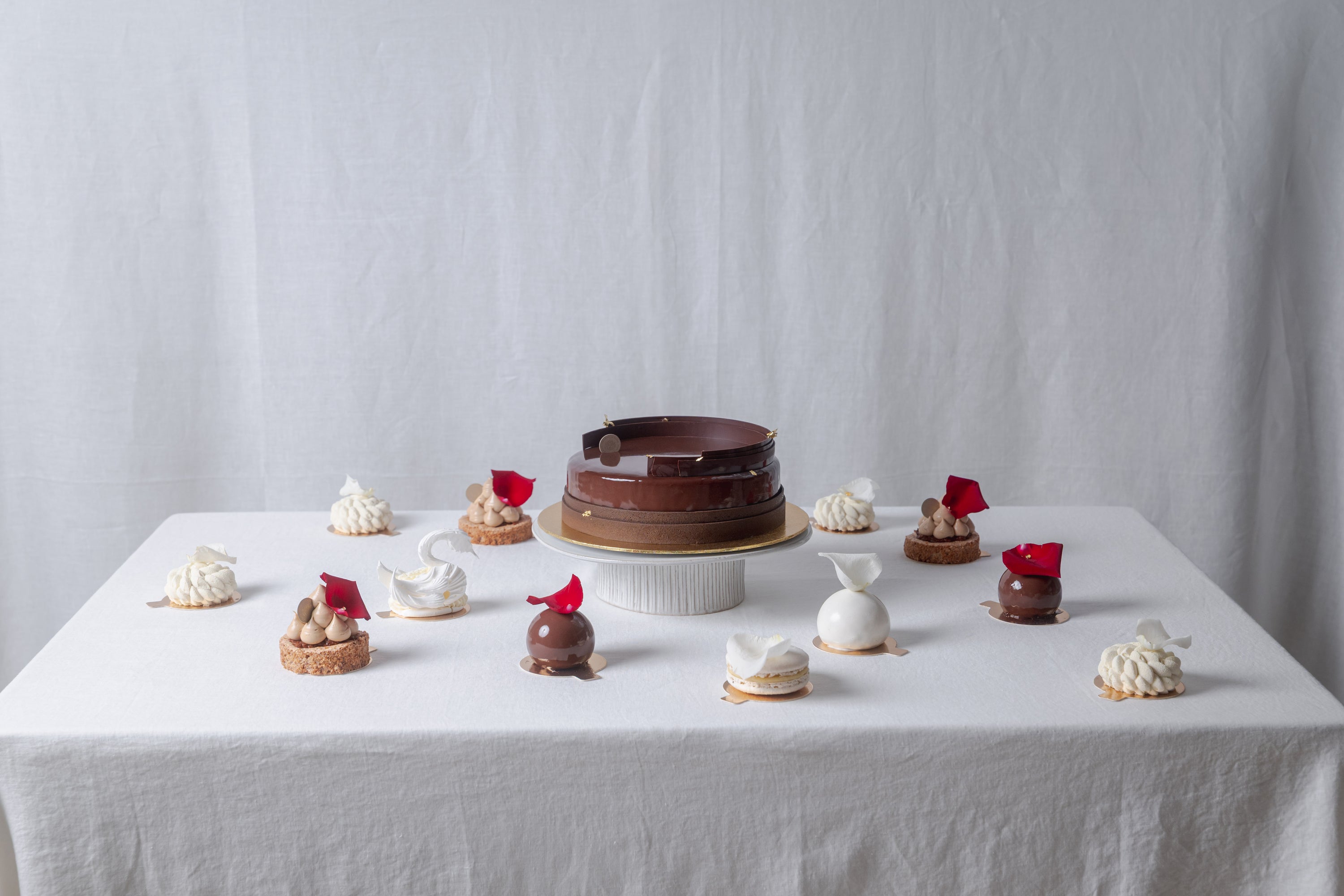 Hochzeitstorte "Mousse au Chocolat"