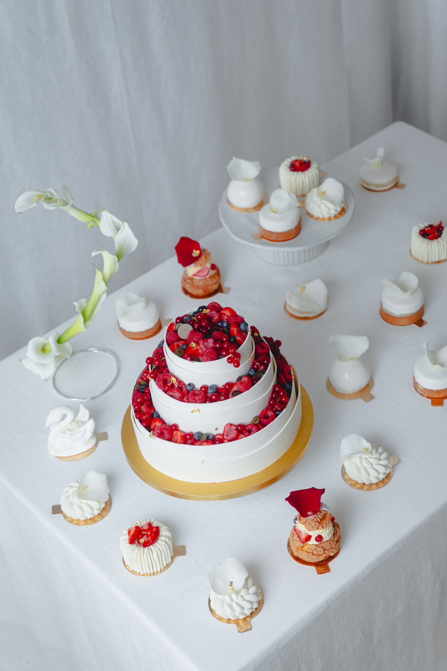 Hochzeitstorte "Torta Caprese Blanc"