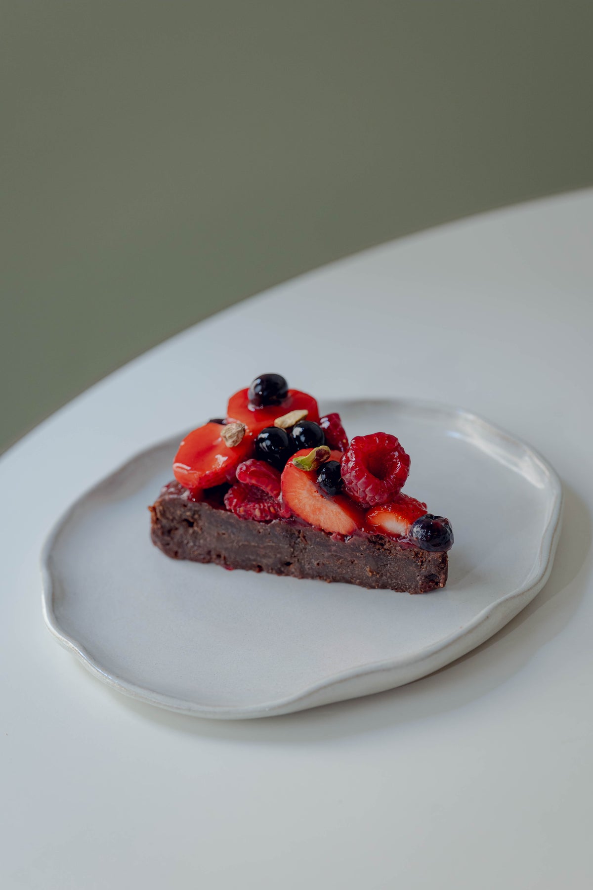 Kuchenstück Torta Caprese