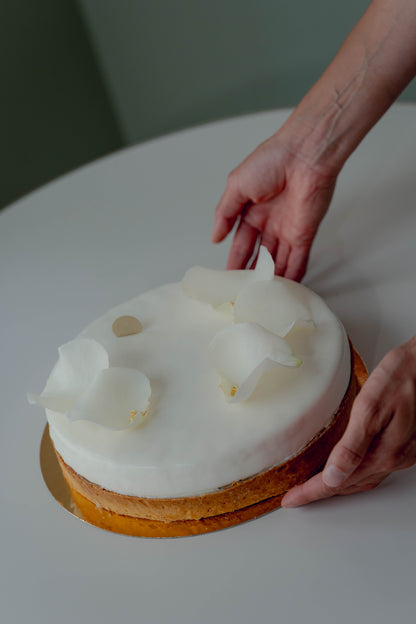 Ganze Torte Tarte á la Vanille