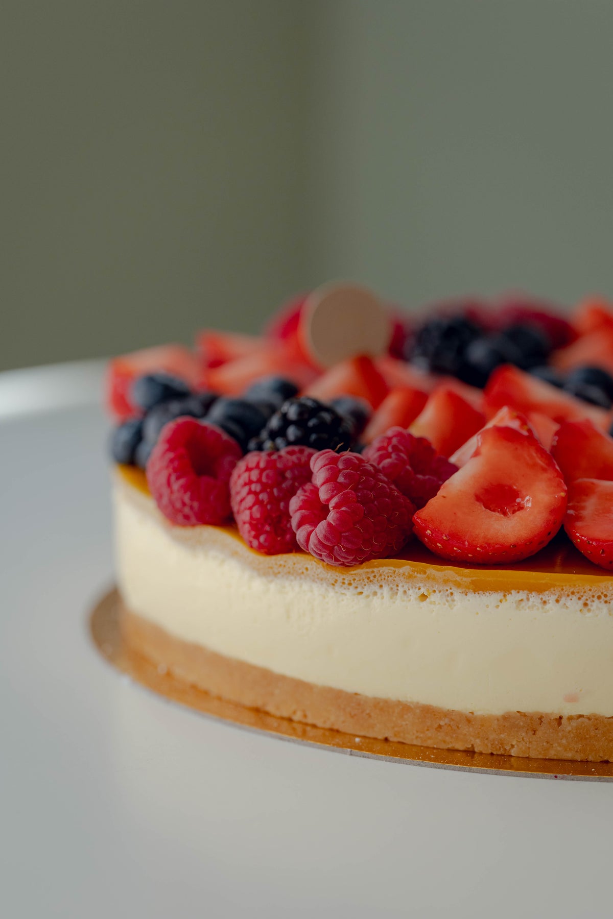 Ganzer Kuchen Cheesecake