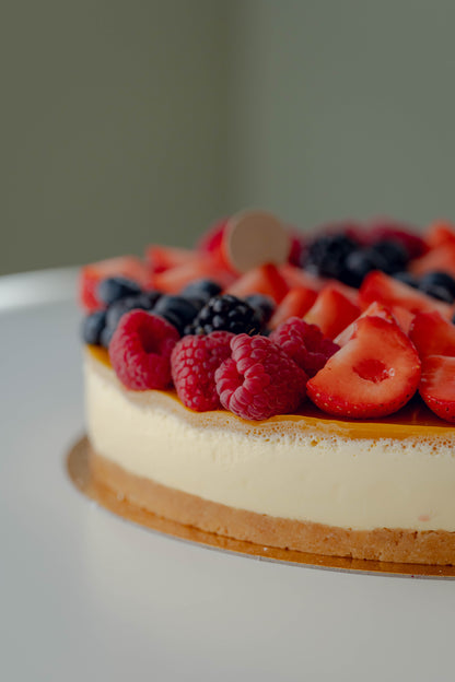 Ganzer Kuchen Cheesecake