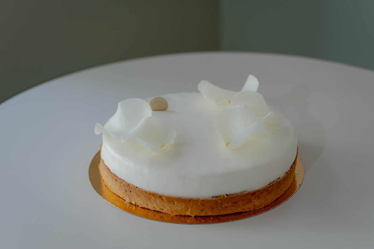 Ganze Torte Tarte á la Vanille