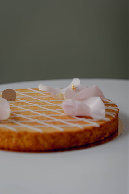Ganzer Kuchen Orangen-Mandeltorte