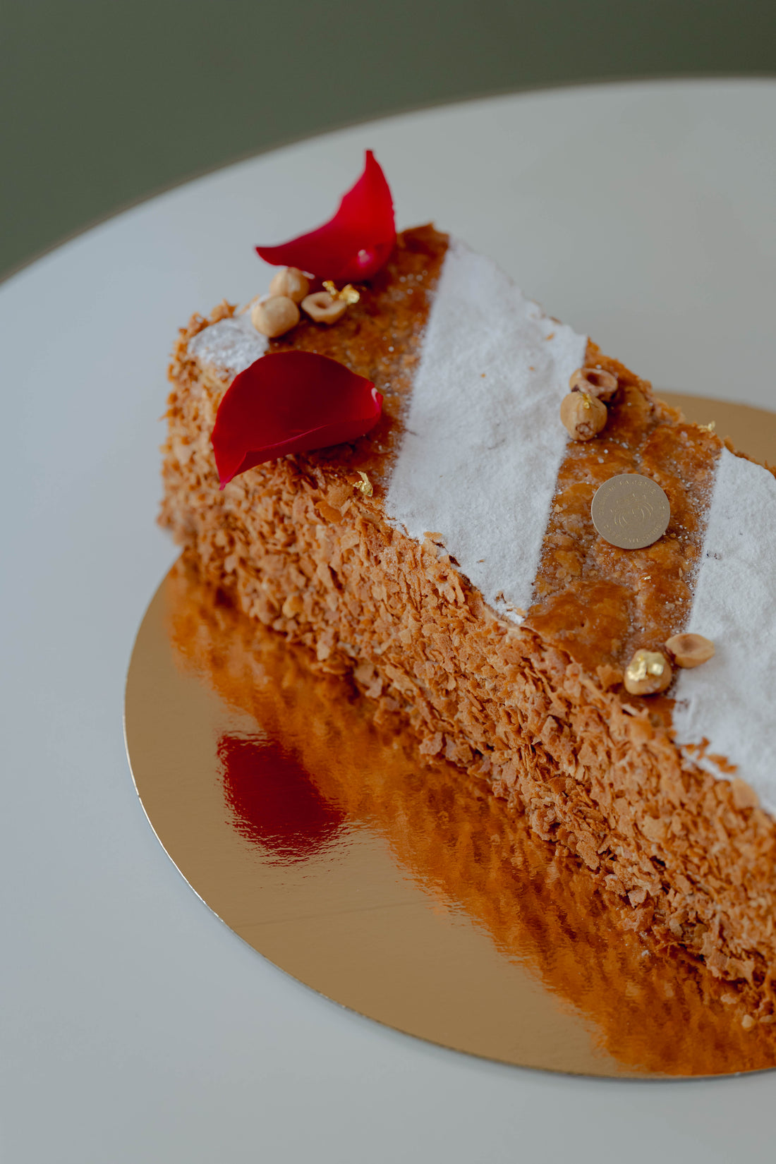 Ganze Torte Millefeuille Winterversion