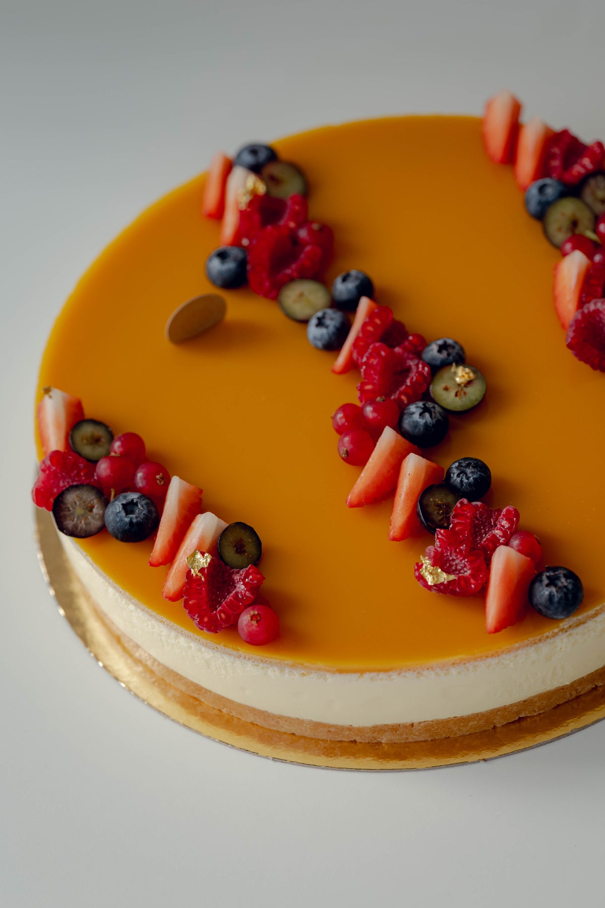 Ganzer Kuchen Cheesecake