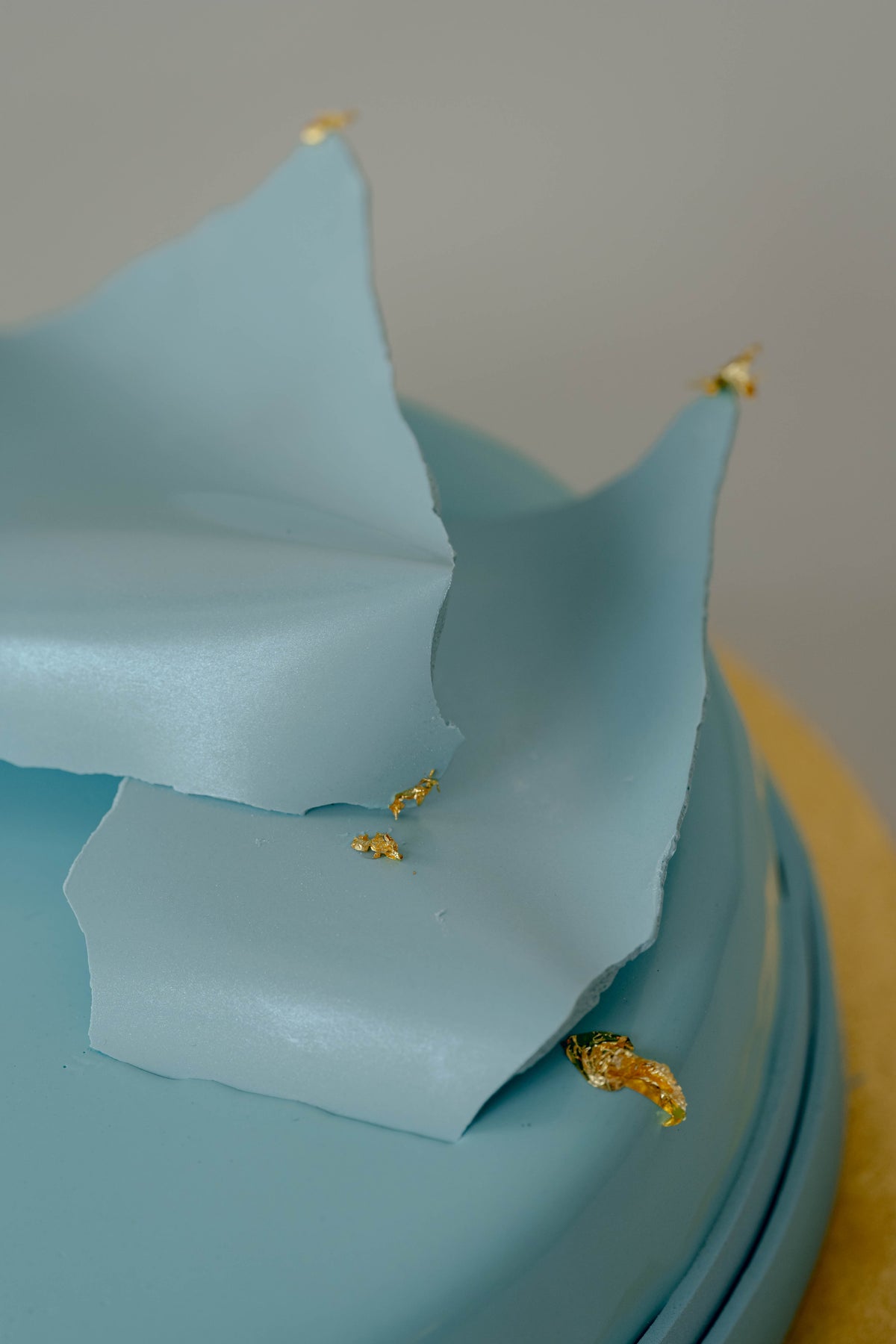 Tauftorte blau