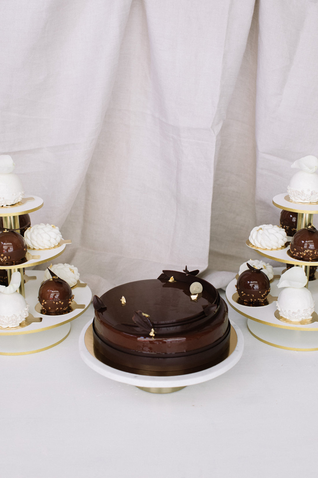 Hochzeitstorte "Mousse au Chocolat"