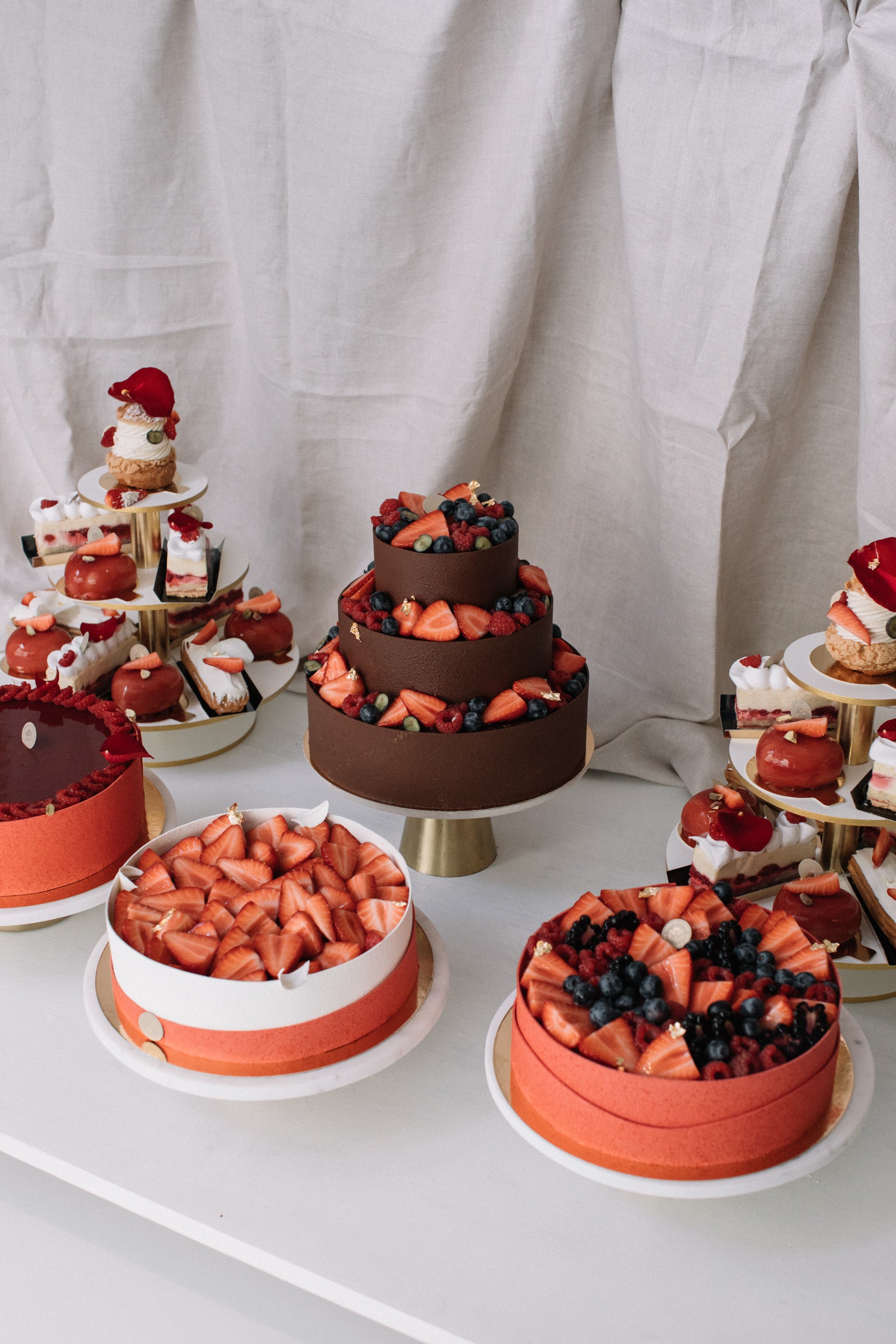 Hochzeitstorte "Very Berry"