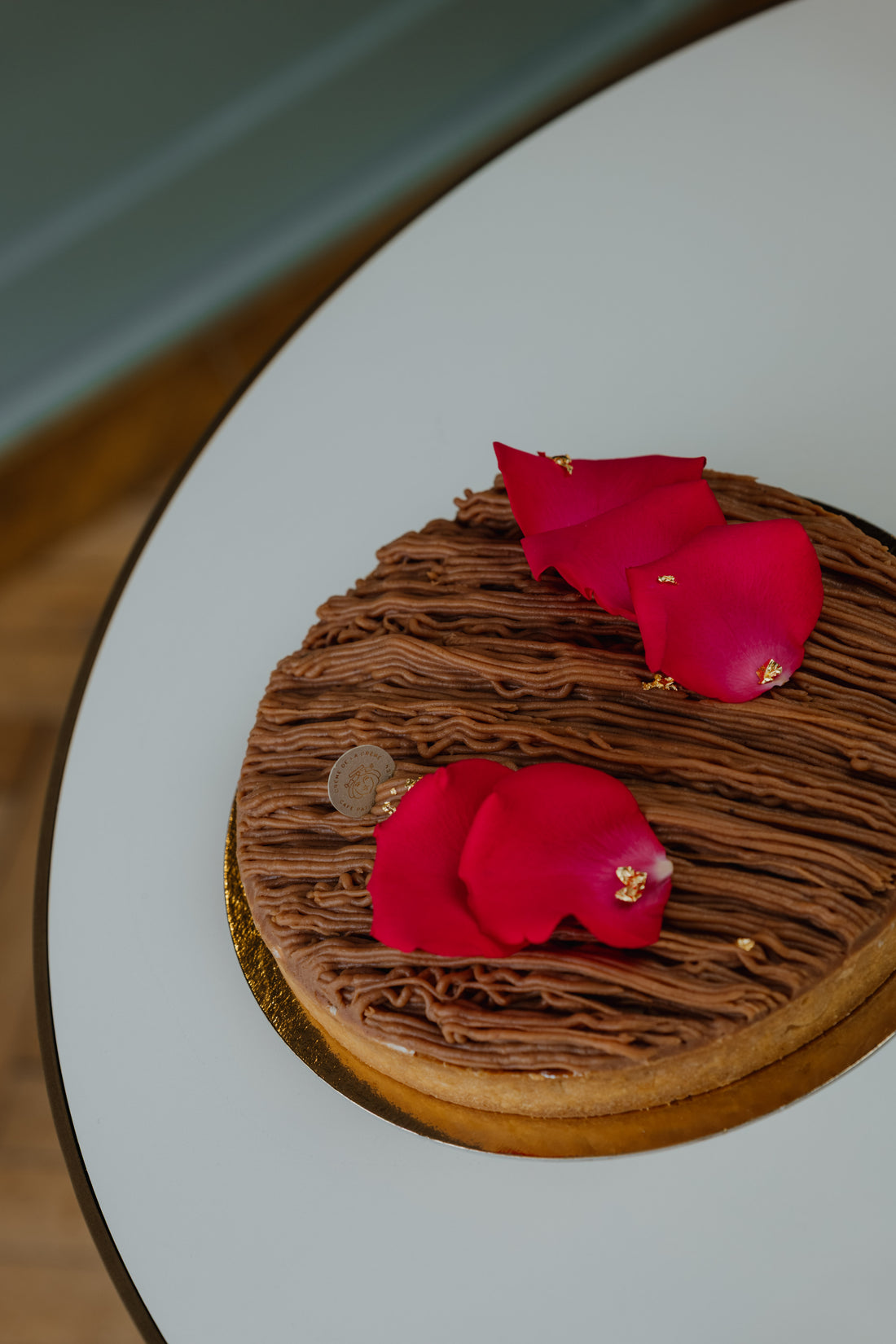 Ganze Torte "Mont Blanc"