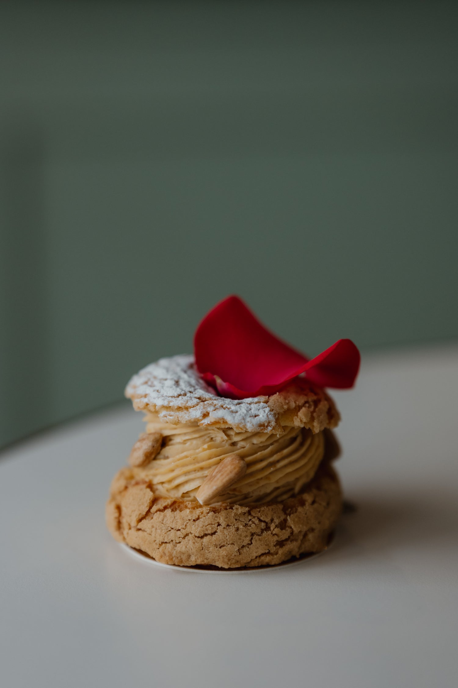 Törtchen "Paris Brest Mandel"