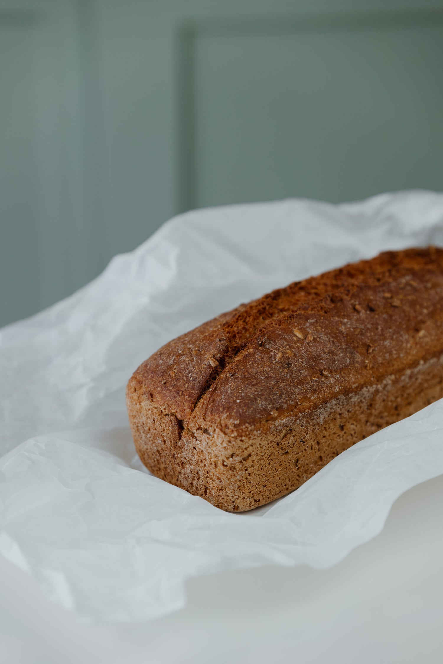 Hausgemachtes Dinkelvollkornbrot