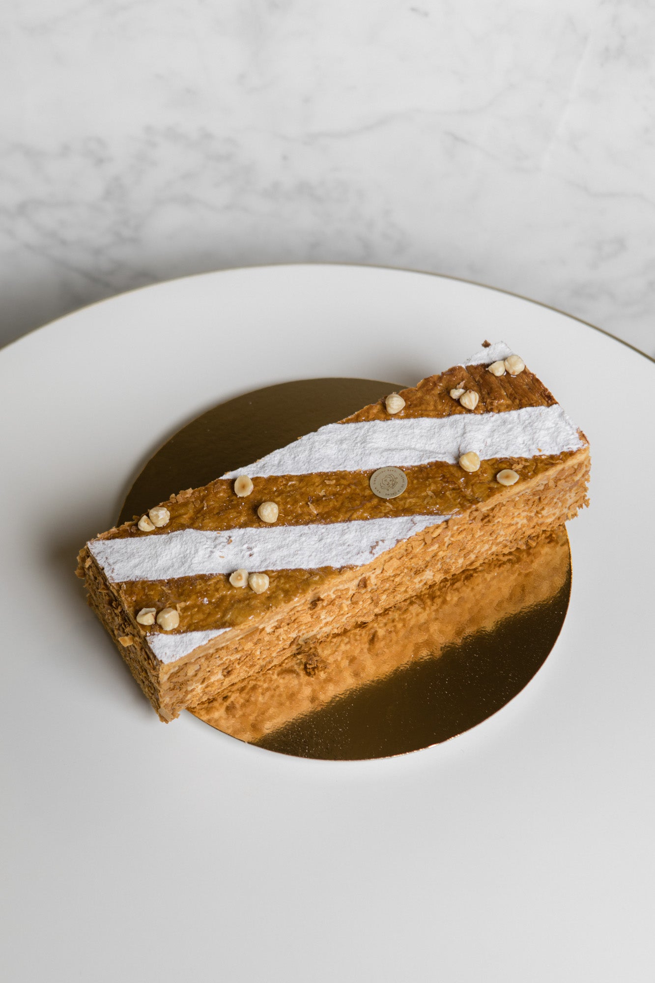 Ganze Torte "Millefeuille Winterversion"