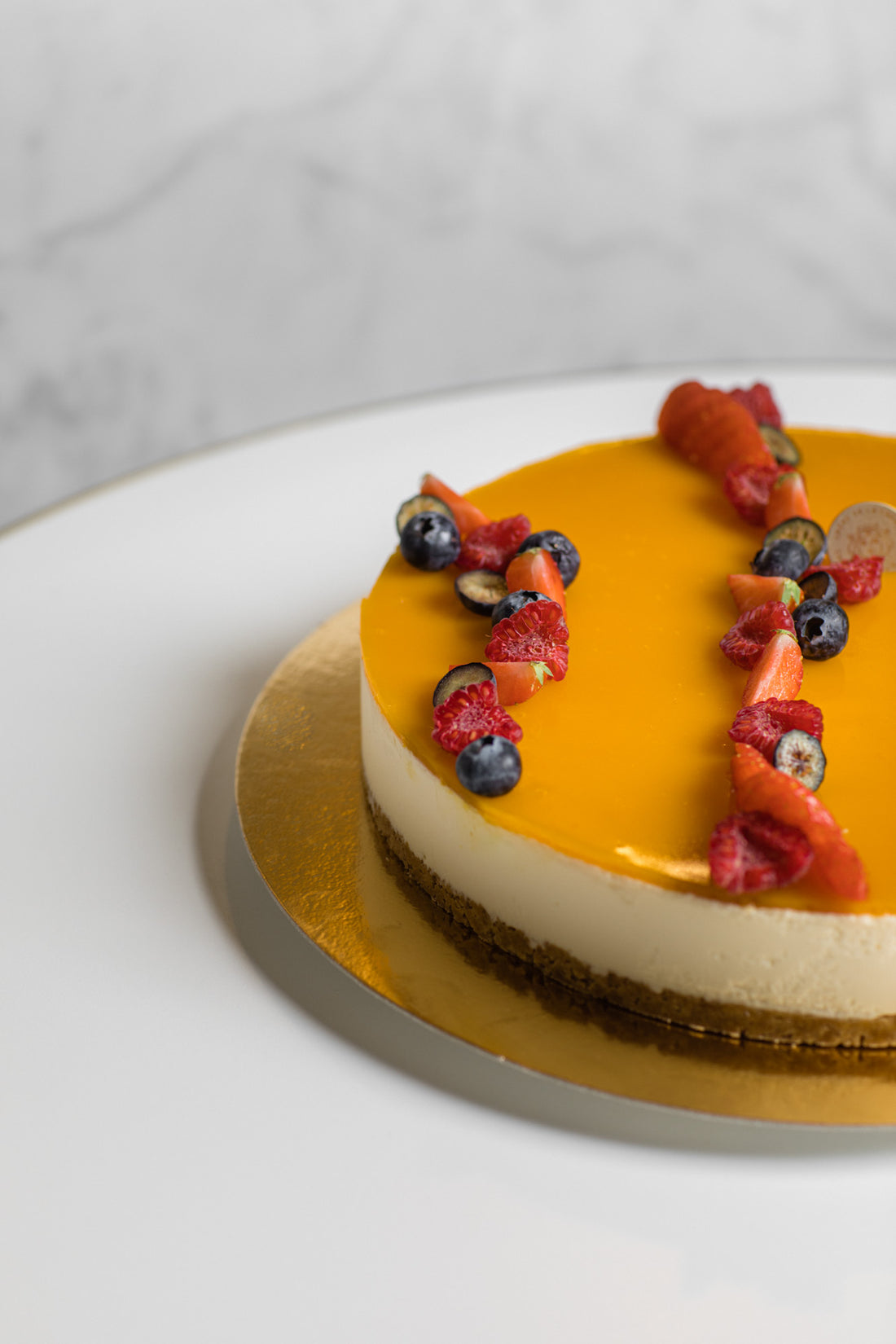 Ganzer Kuchen "Cheesecake"