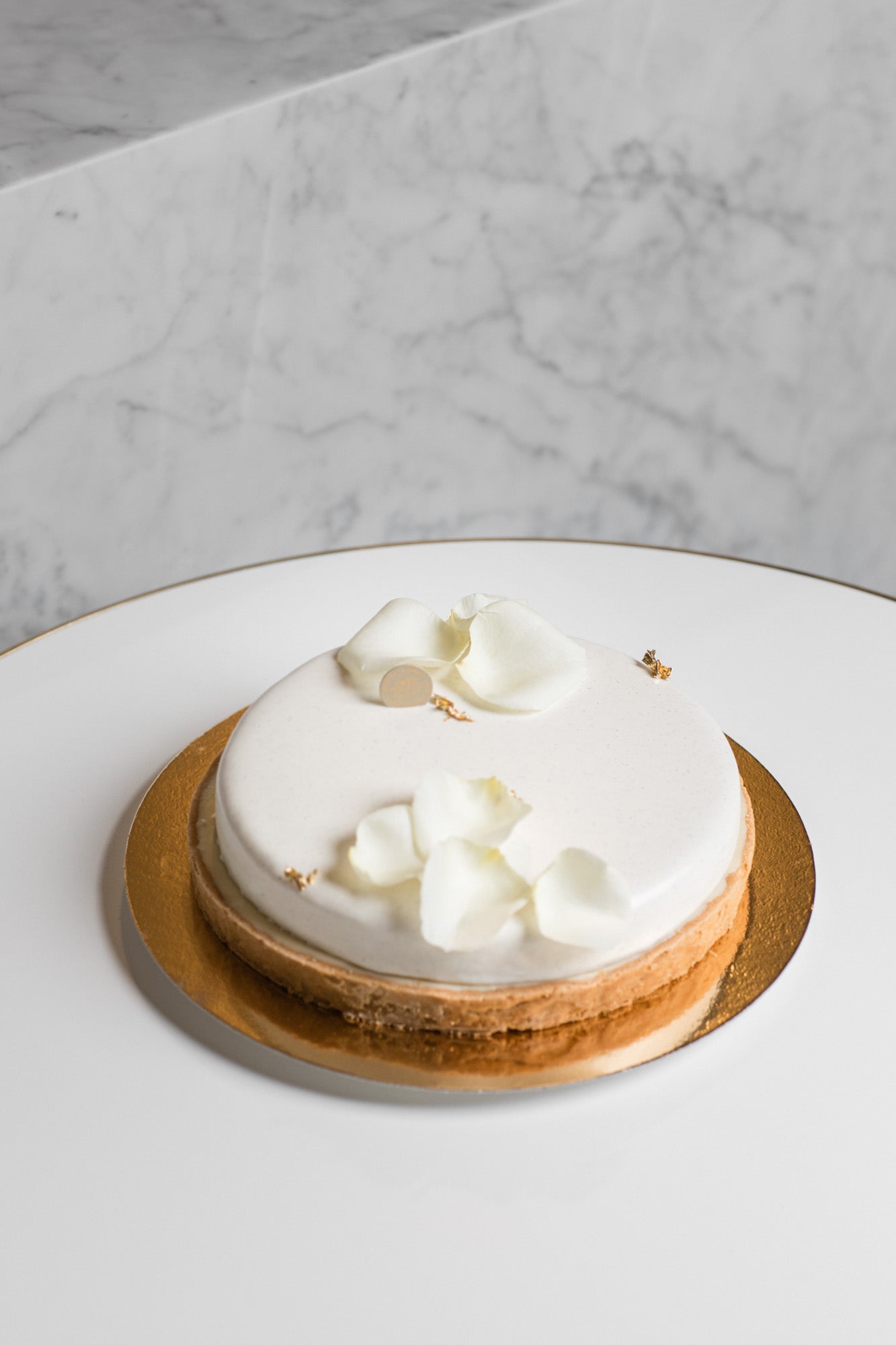 Ganze Torte "Tarte á la Vanille"