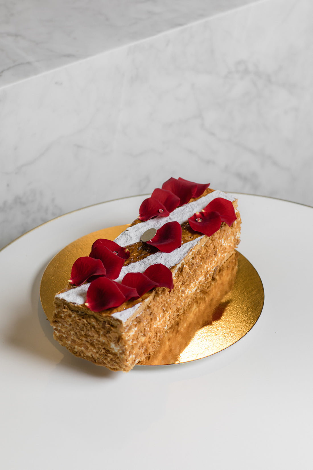 Ganze Torte "Millefeuille Winterversion"