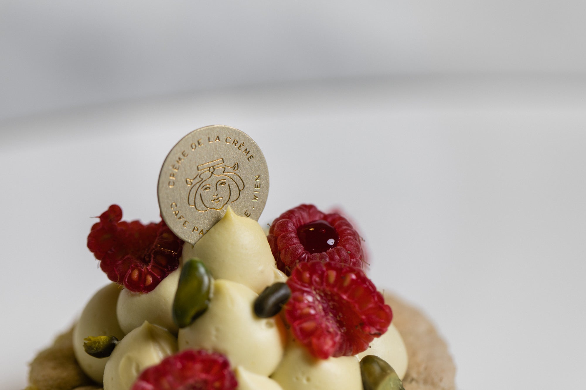 Törtchen "Pistazien Dacquoise"