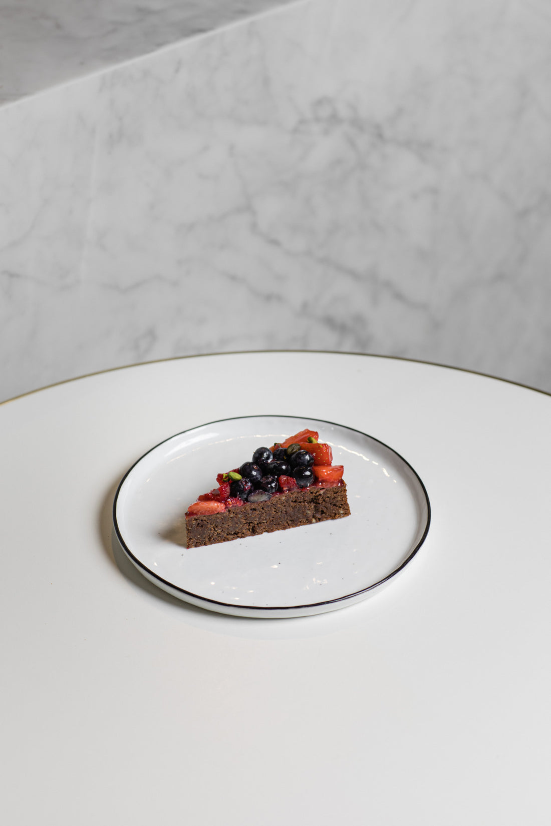 Kuchenstück "Torta Caprese"