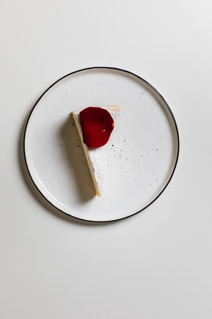 Kuchenstück "Gebackene Topfentorte"