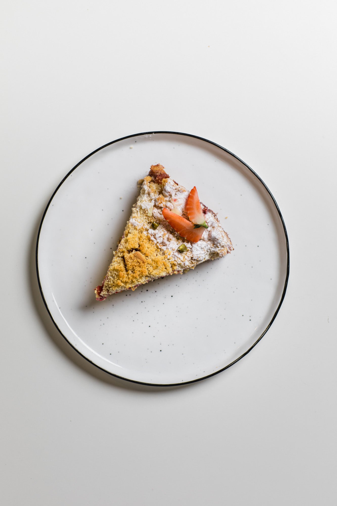 Kuchenstück "Streuselkuchen"