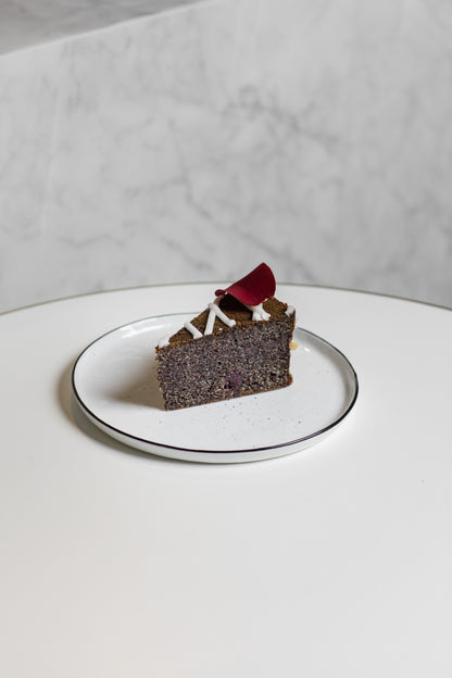 Kuchenstück "Mohntorte"