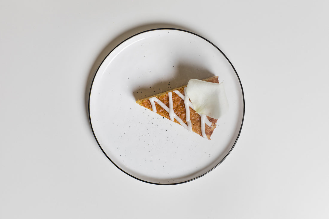 Kuchenstück Orangen-Mandelkuchen